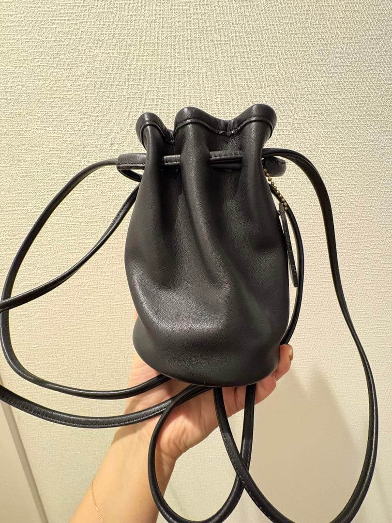 レア！ヴィンテージオールドコーチポシェット巾着バッグ