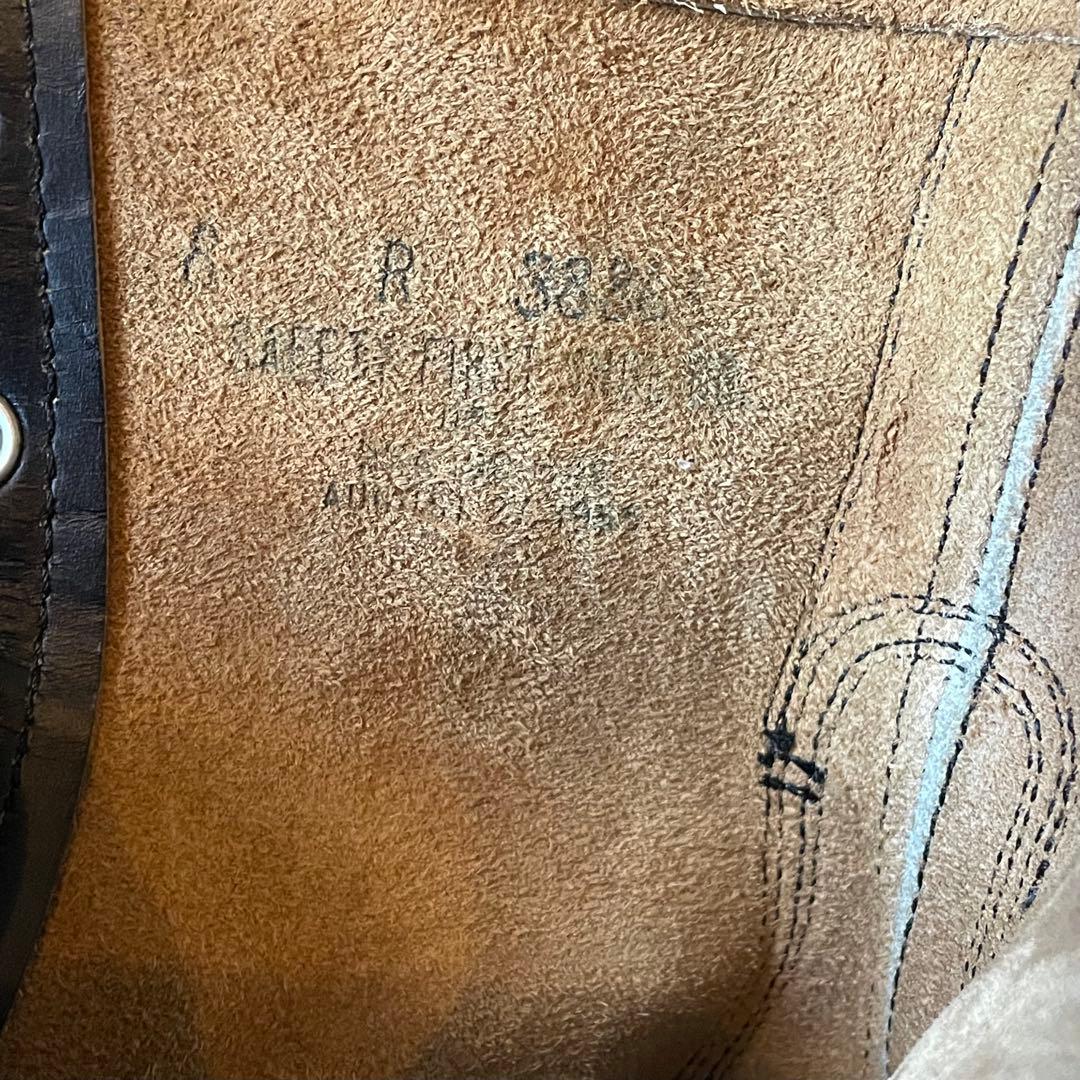 60年代デッドストックミリタリー　コンバットブーツ65年25.5cm