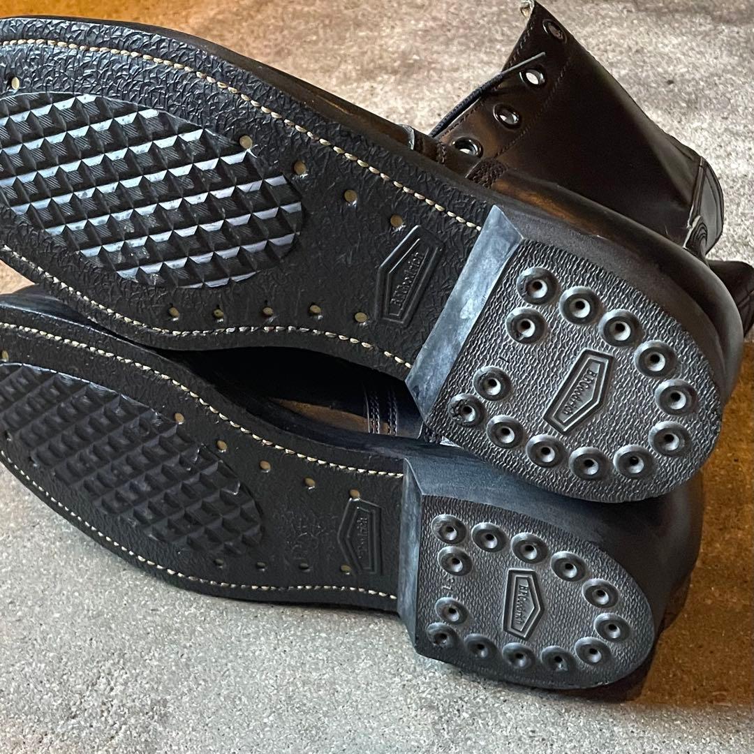 60年代デッドストックミリタリー　コンバットブーツ65年25.5cm