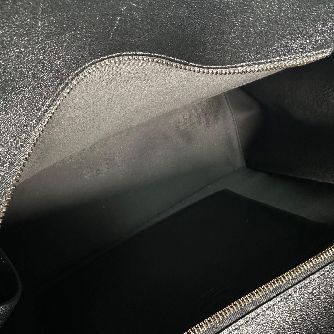 極美品 VALENTINO ヴァレンティノ Vロゴ 2way トートバッグ 黒