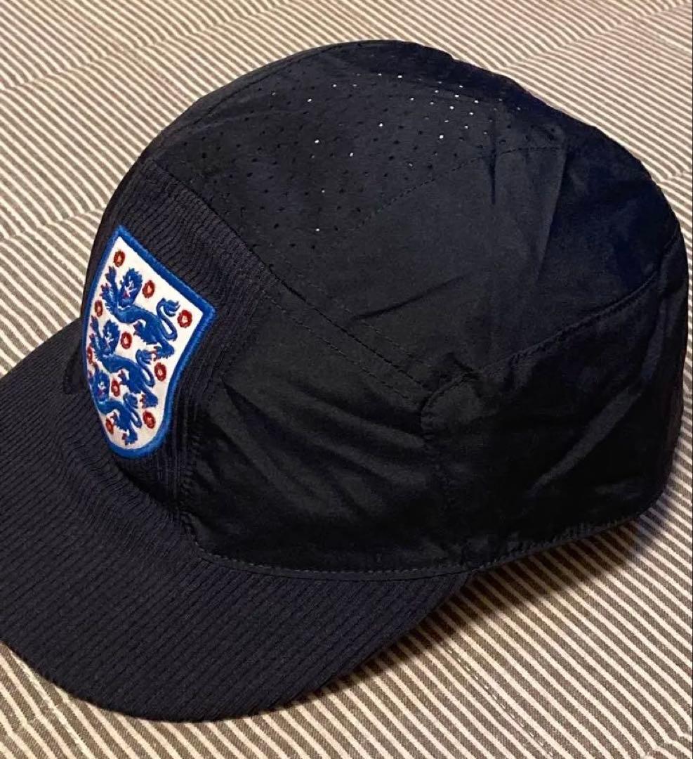 希少　UMBRO アンブロ　イングランド代表　キャップ　ブラックネイビー　メンズ