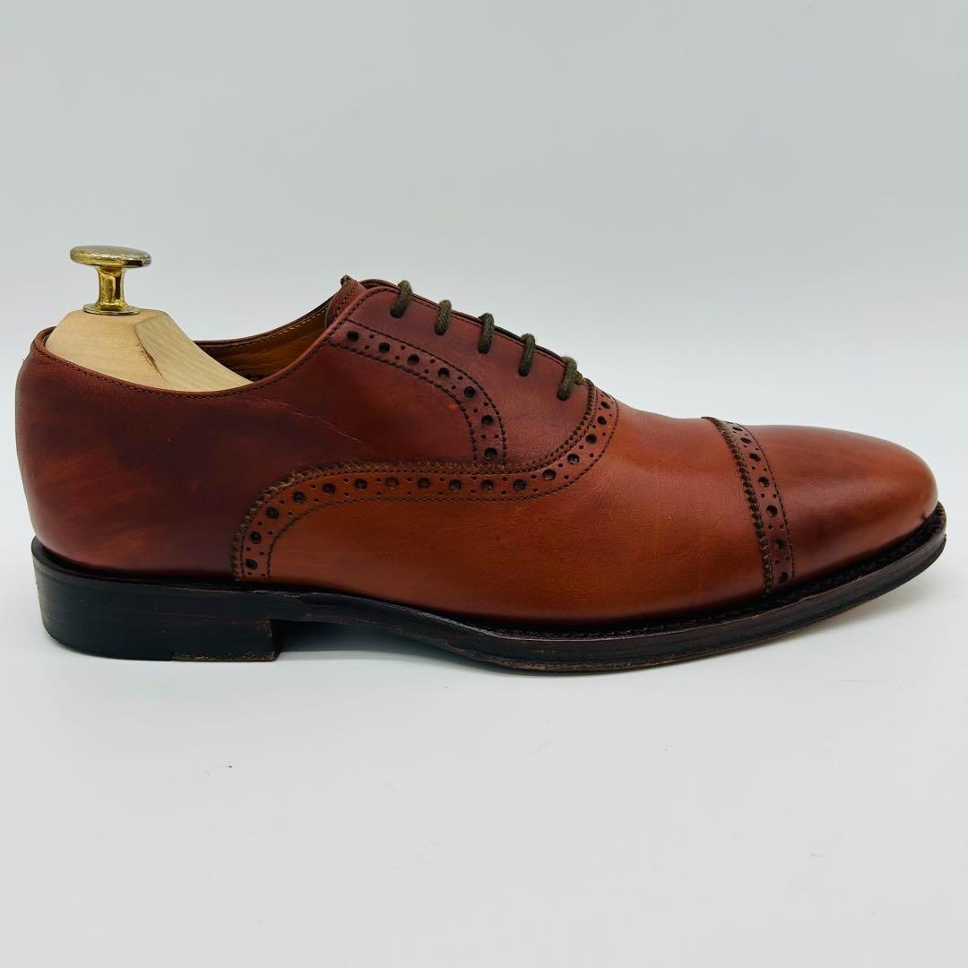 ジャランスリウァヤ ストレートチップ 25cm ブラウン 内羽根 革靴