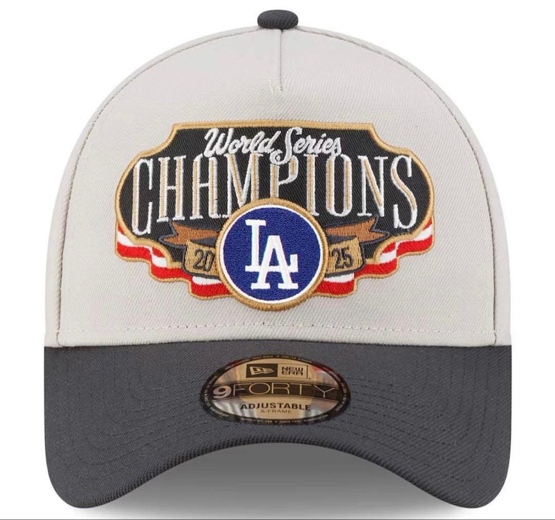 ドジャース 2025 MLB ワールドシリーズチャンピオンキャップ/ショッパー付