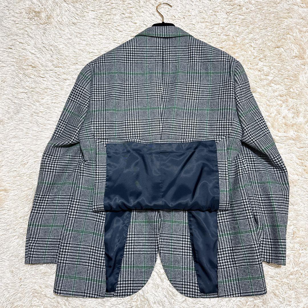 未使用・タグ付✨モアレス　テーラードジャケット　グレンチェック　ビームスデザイン