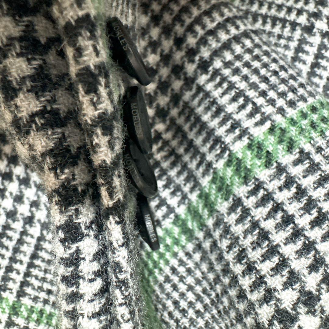 未使用・タグ付✨モアレス　テーラードジャケット　グレンチェック　ビームスデザイン