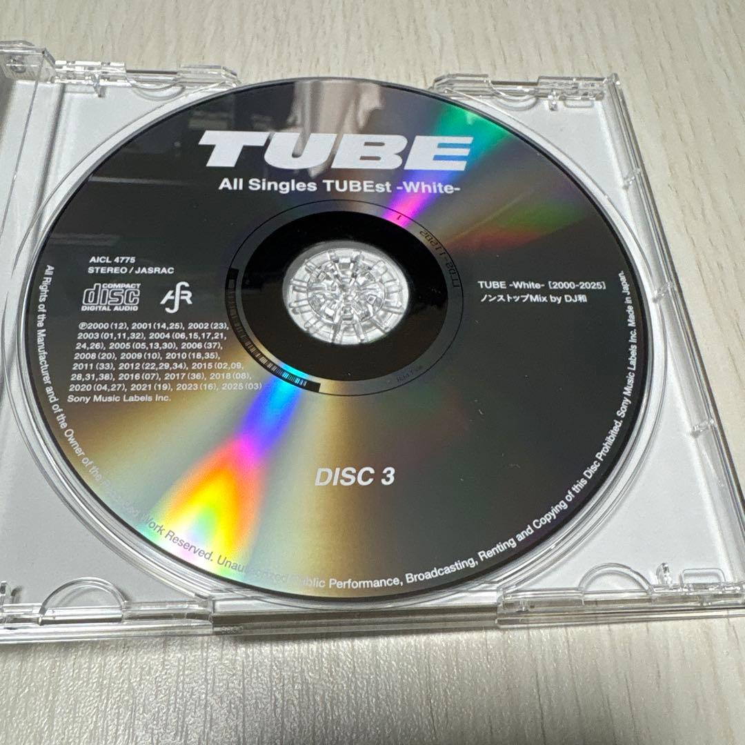 TUBE All Singles TUBEst - White- 初回生産限定盤