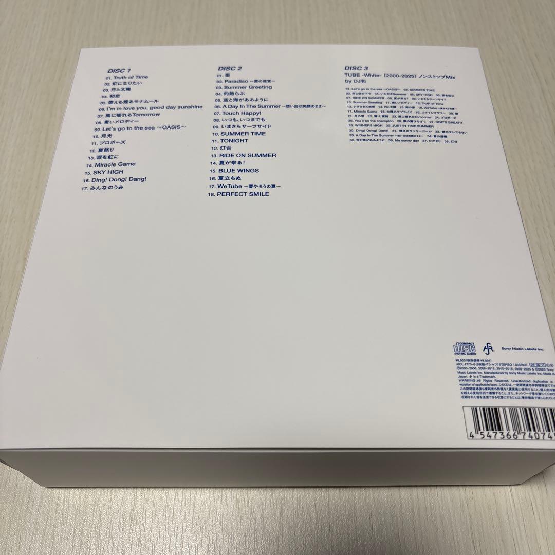 TUBE All Singles TUBEst - White- 初回生産限定盤