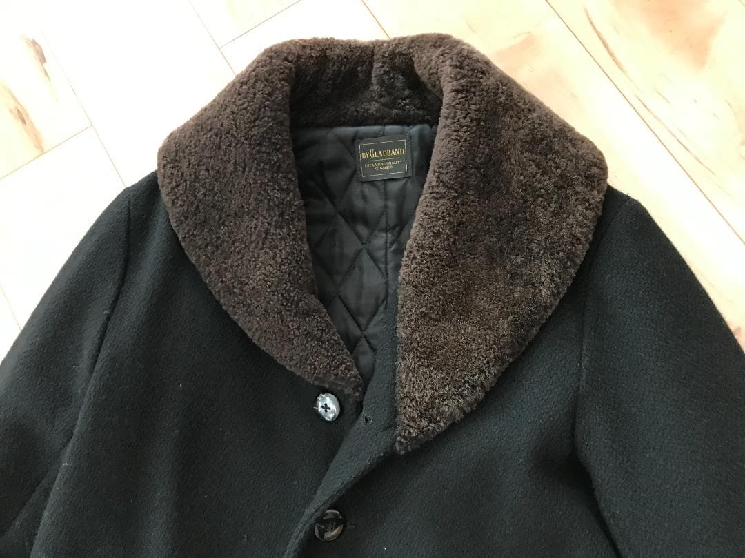 グラッドハンド　ギャングコート　リアルムートン　ボア　ドンキ－コート　ジャケット