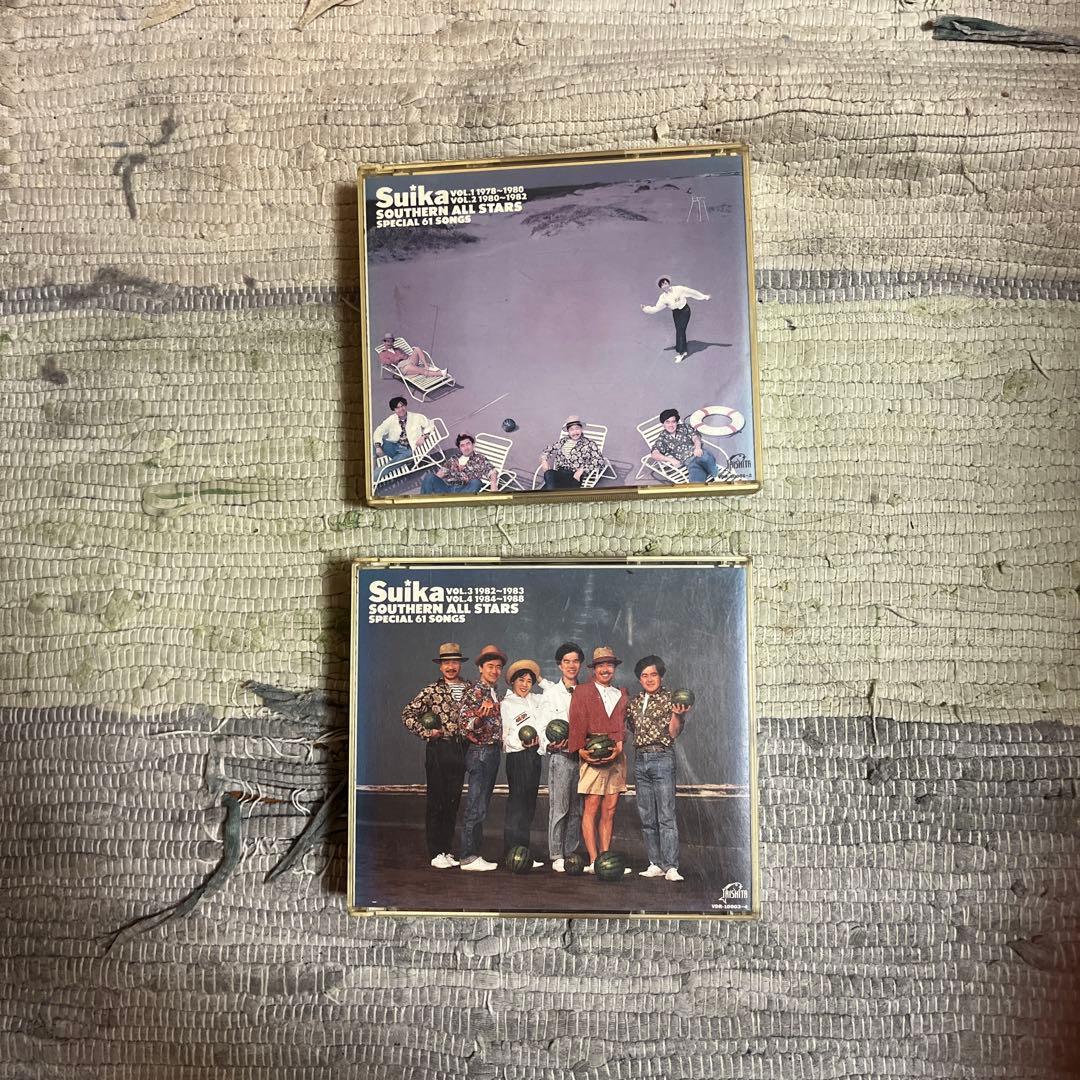サザンオールスターズ　 Suika 1978-1986ベストアルバム 4枚