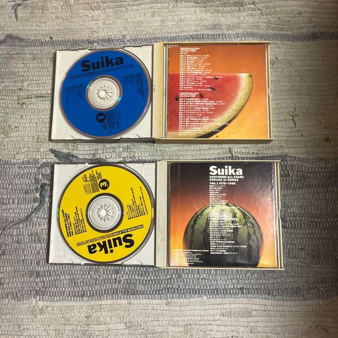 サザンオールスターズ　 Suika 1978-1986ベストアルバム 4枚