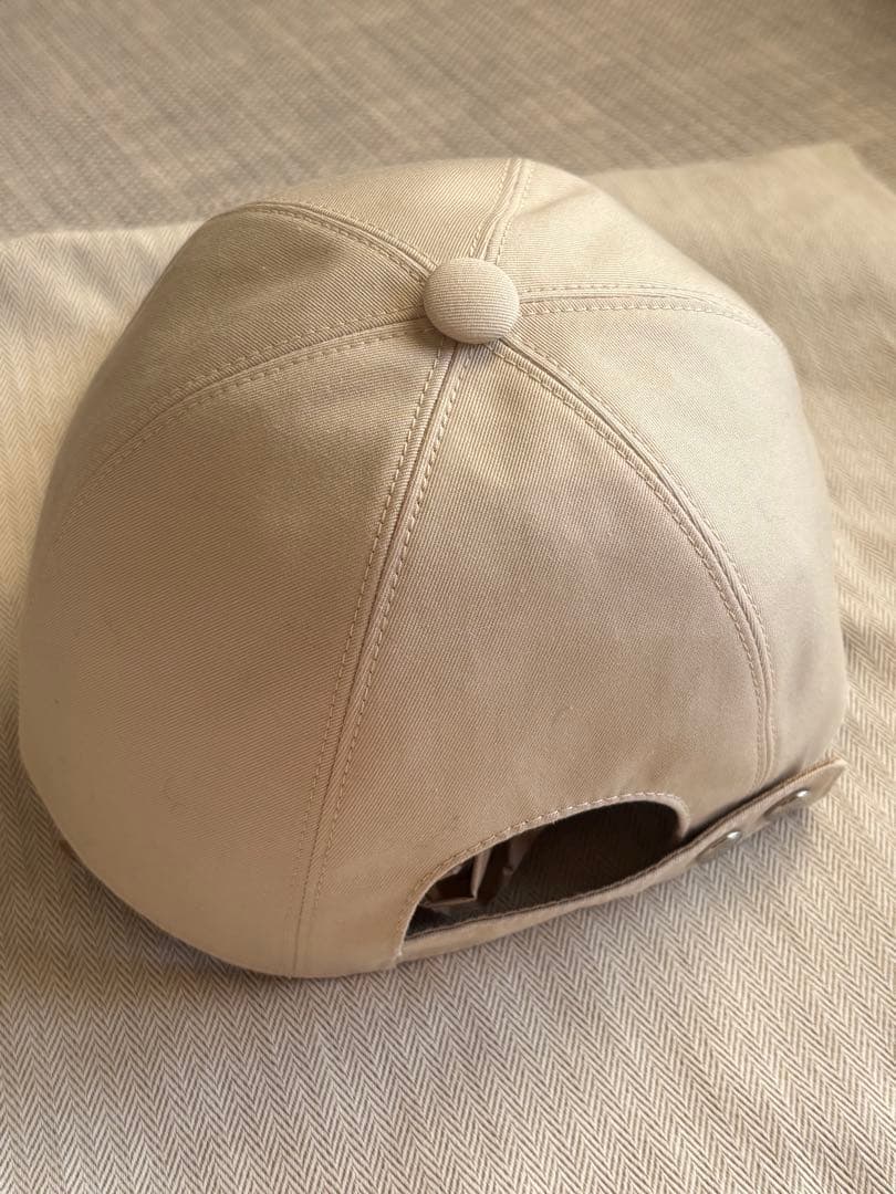 HERMES・ほぼ未使用・キャスケット・キャップ・ホワイト・57cm