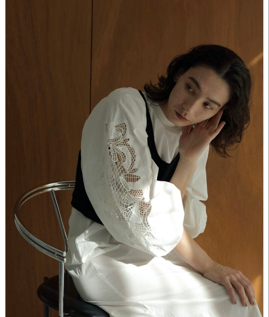 新品未使用 anuke Cutwork Embroidery Dress 38