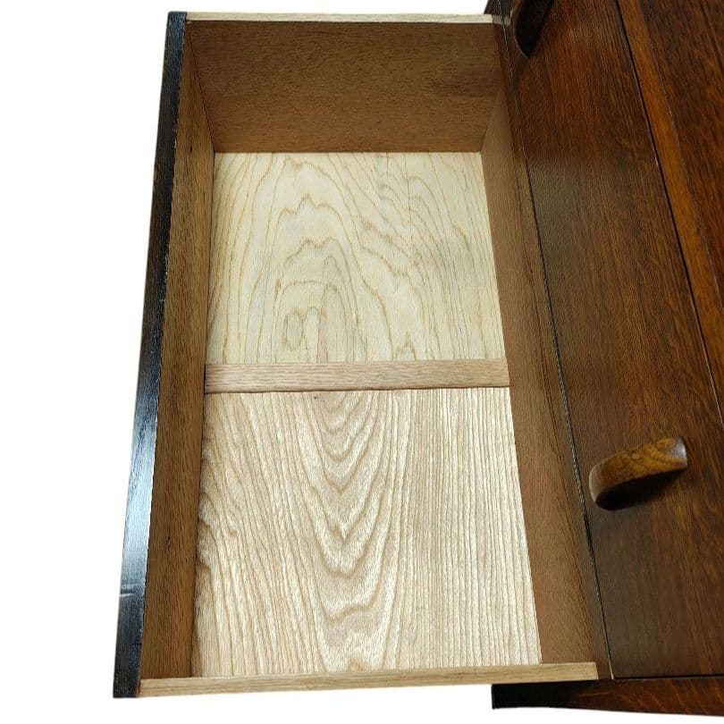 昭和レトロ家具　3段チェスト　マイナスネジ　マホガニー　アンティーク