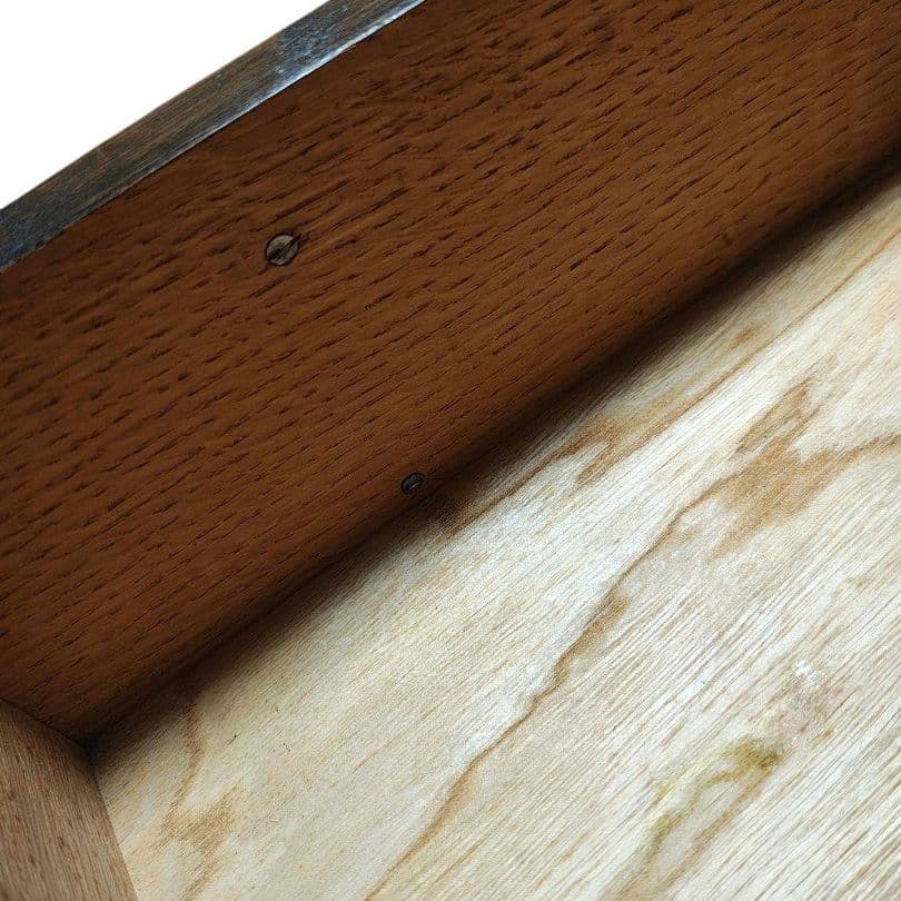 昭和レトロ家具　3段チェスト　マイナスネジ　マホガニー　アンティーク