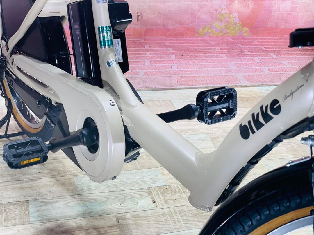 K2619 電動自転車ブリヂストン ビッケ 子供乗せ 20インチ
