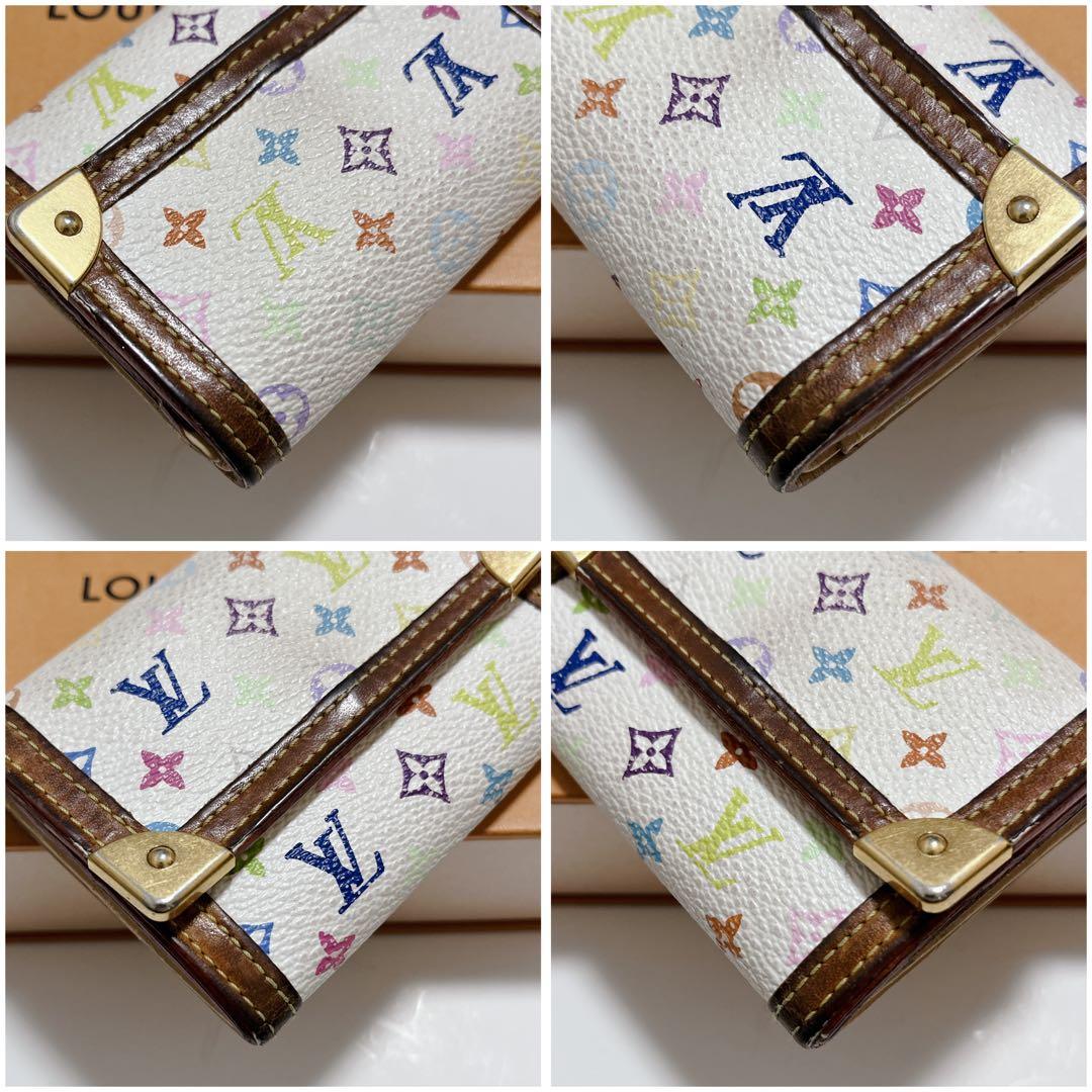 美品 ルイヴィトン ポルトモネ・プラ ケース マルチカラー 小銭入れ