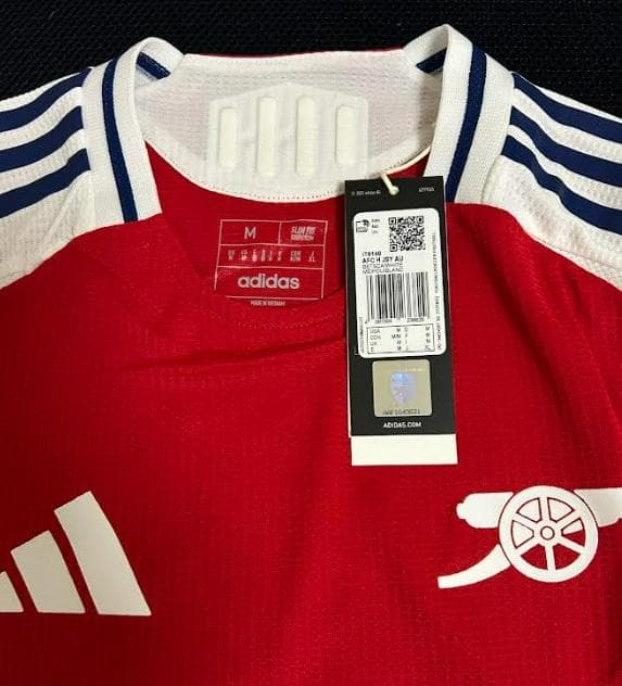 アーセナル　ウーデゴール　オーセンティック ホーム CL（M）2024-25