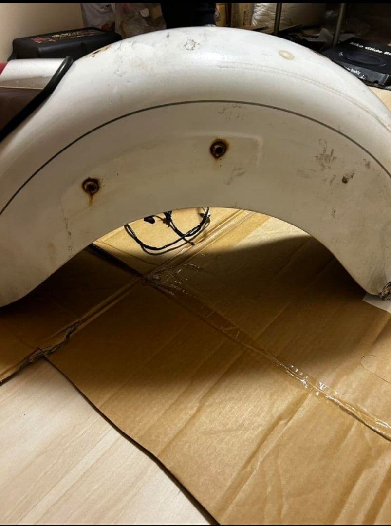 シャドウ400用　NC34　純正リアフェンダー　テールランプ付