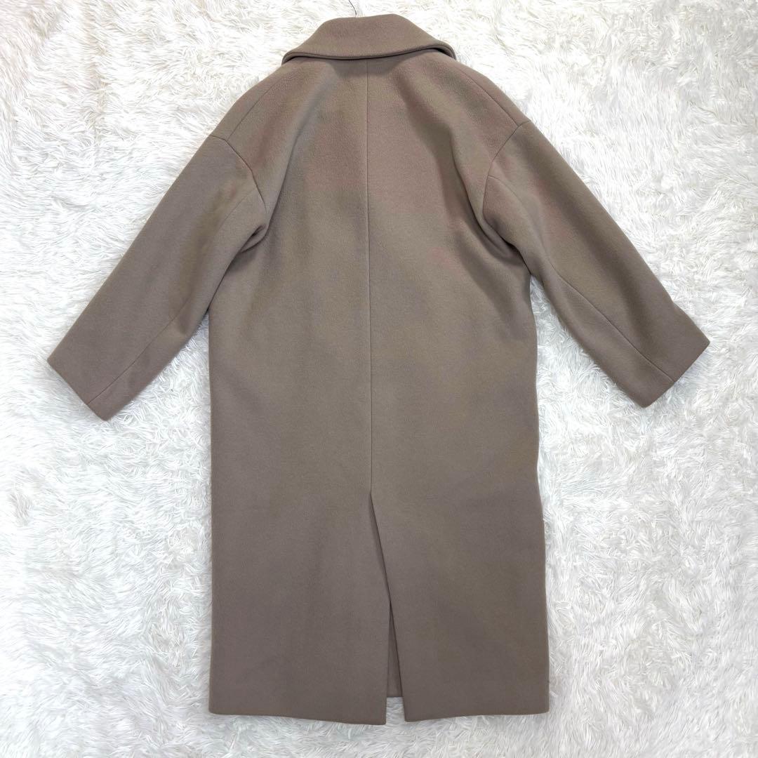 【美品✨】IENA MANTECO チェスターコート ロング モカベージュ S