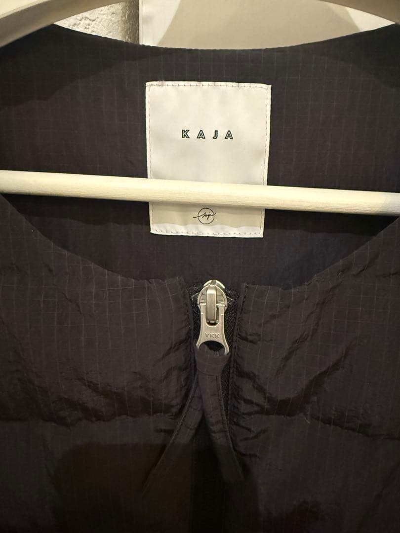 ジャケット・アウター KAJA NYLON MONOFILA RIPSTOP DOWNVEST ovy
