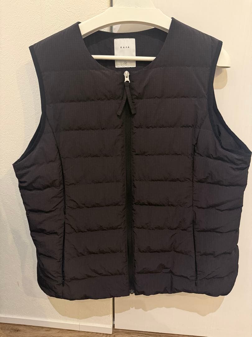 ジャケット・アウター KAJA NYLON MONOFILA RIPSTOP DOWNVEST ovy