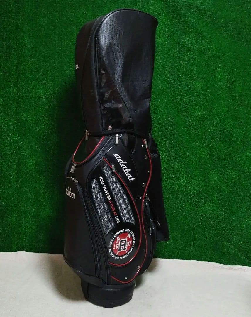 adabat ゴルフバッグ キャディバッグ 黒