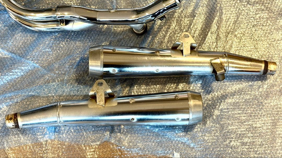 【美品】ゼファー1100 ノーマルマフラー、エキパイ一式