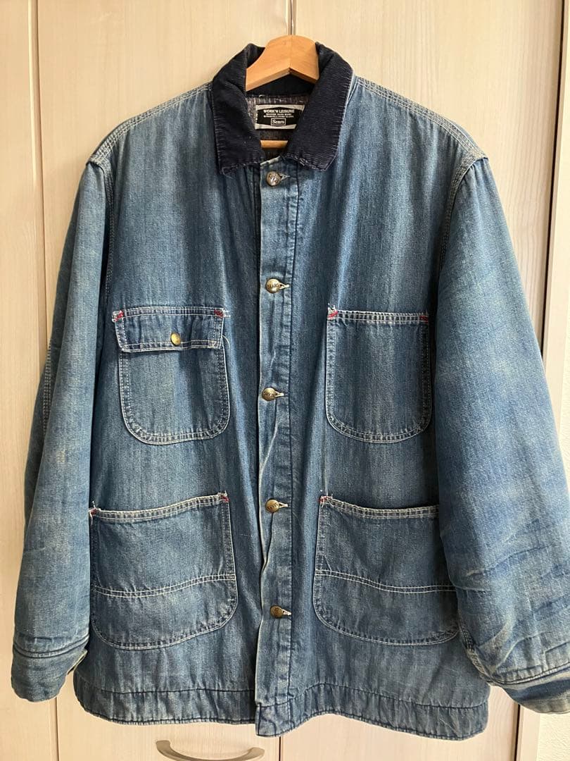 Sears デニムカバーオール　ビンテージ