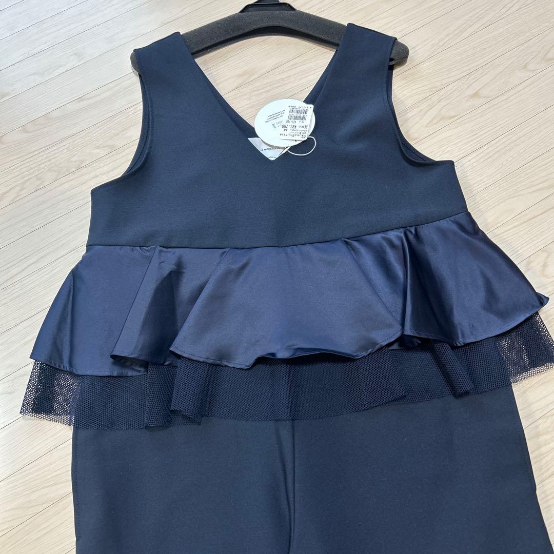 【定価21,780円】ストレッチオールインワン　ネイビー　M　ヤマダヤ