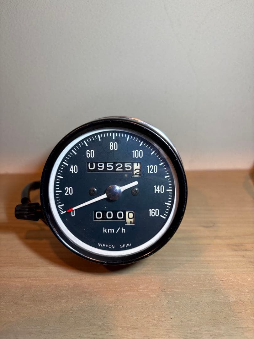 旧ホンダCB系純正スピードメーターとタコメーターセット　当時物　動作確認済