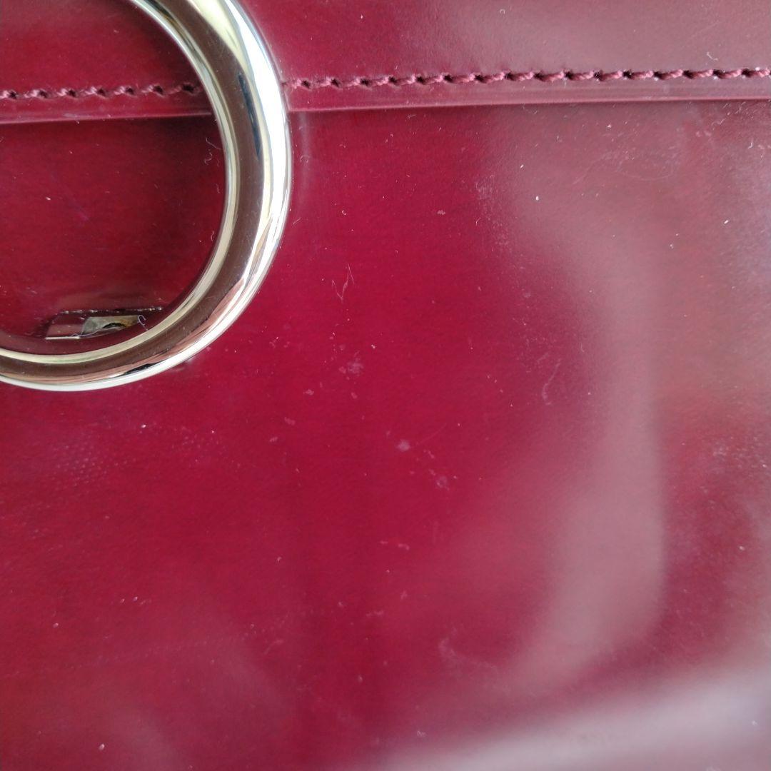 Cartierカルティエ パンテール カーフスキンハンドバッグ２way ボルドー