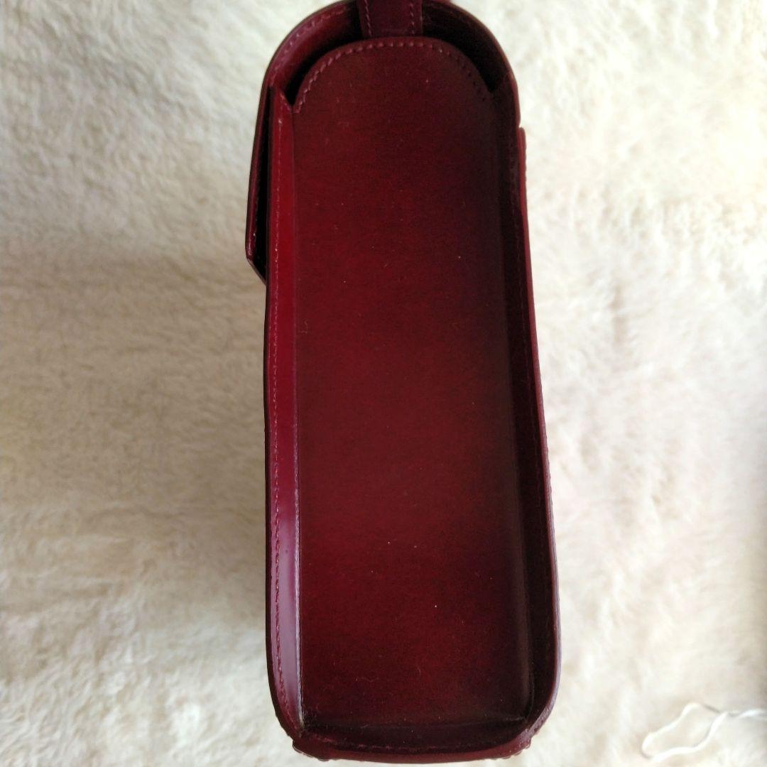 Cartierカルティエ パンテール カーフスキンハンドバッグ２way ボルドー