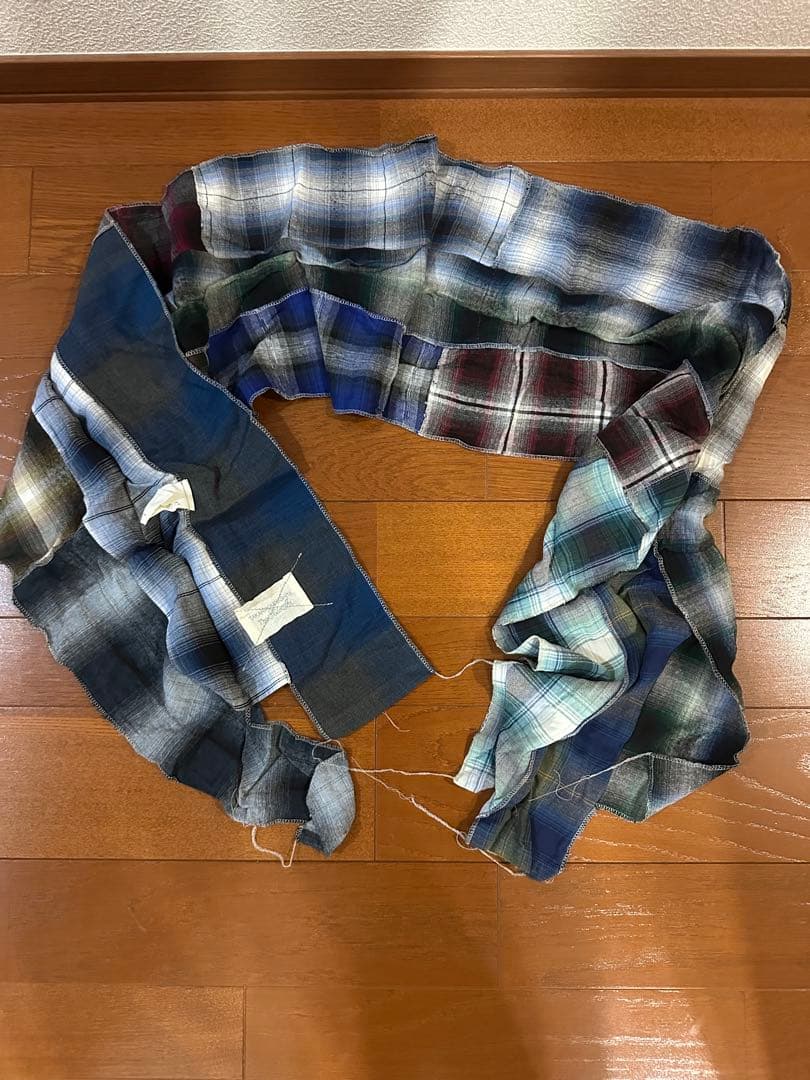 Soloist チェック柄ストール