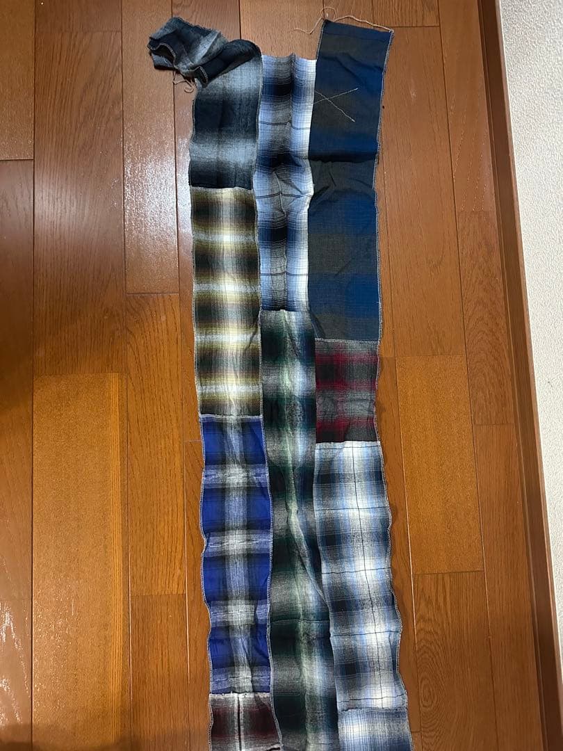 Soloist チェック柄ストール