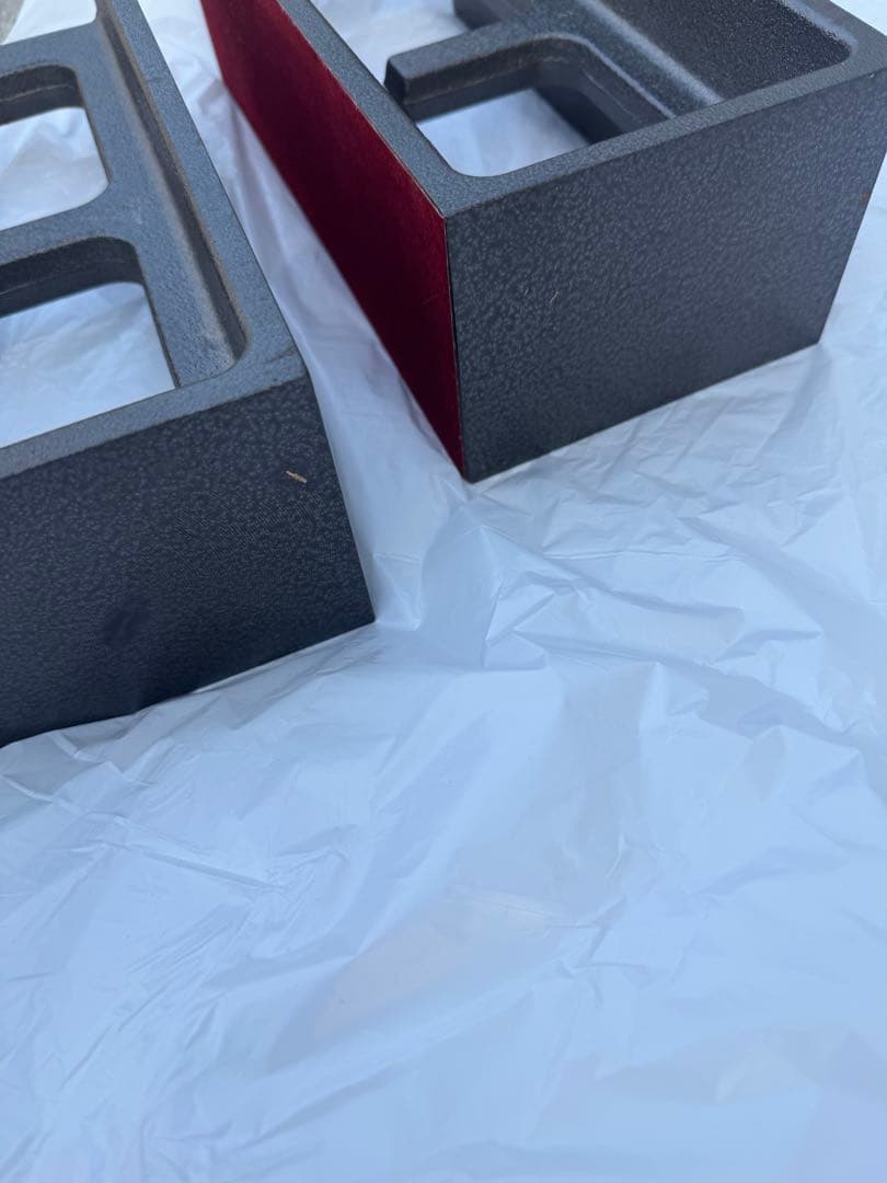 TAOC オーディオラック スピーカースタンドセット 2個 バージン色