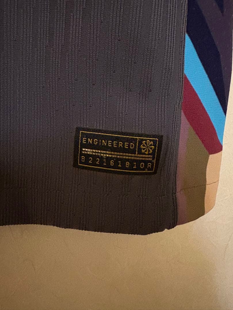 イングランド代表 2024 アウェイオーセンティックユニフォーム