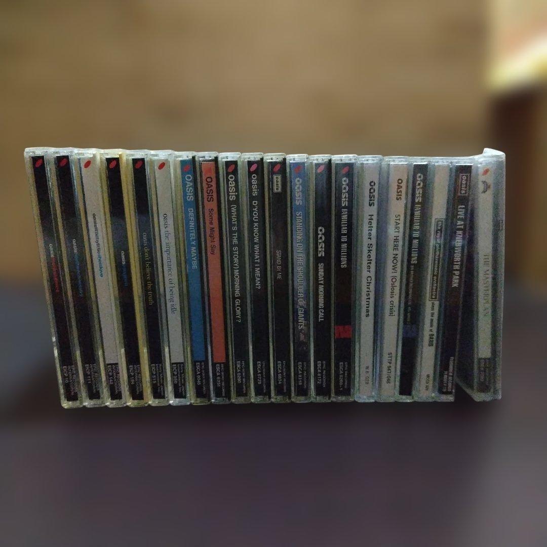 oasis オアシス CD アルバム まとめ売り 20枚セット＆写真集