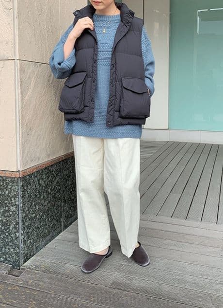 スノーピーク×ドアーズ　別注ダウンベスト