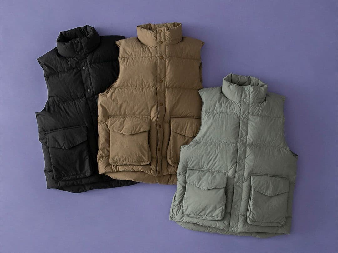 スノーピーク×ドアーズ　別注ダウンベスト