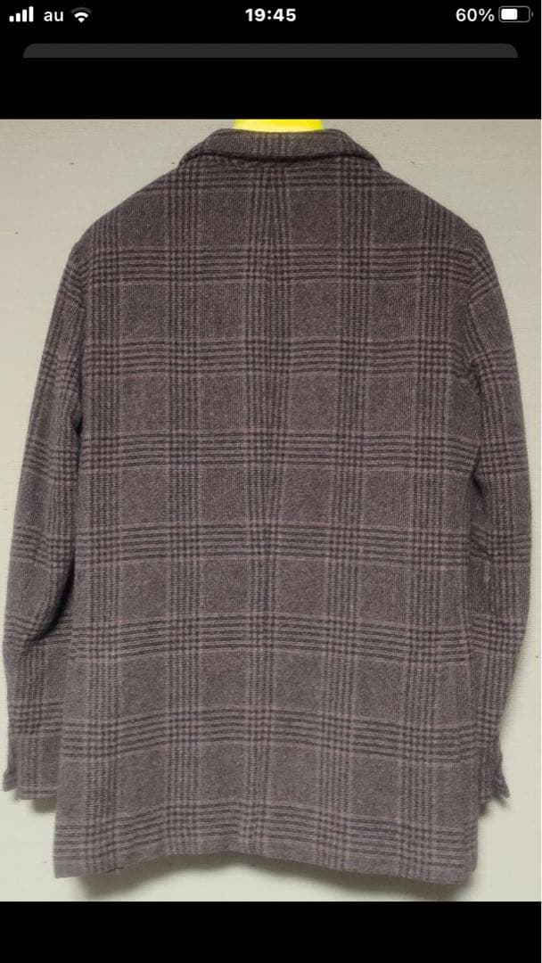 De Petrillo グレンチェックテーラードジャケット