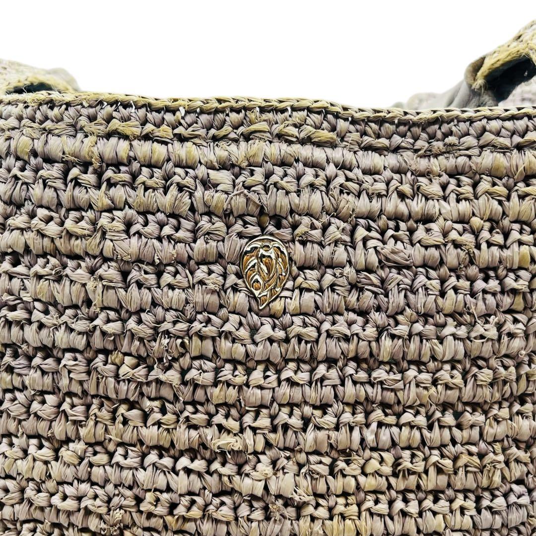 HELEN KAMINSKI ヘレンカミンスキー　かごバッグ　ラフィア