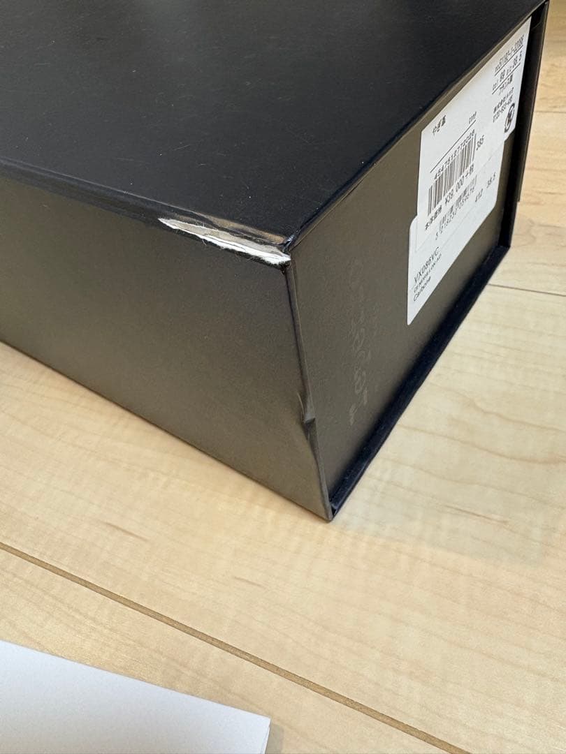 【未使用】Repetto バレエシューズ 黒 38.5