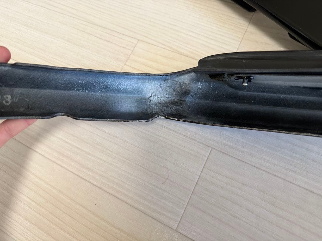 美品 220 クラウン RS TRD フロントスポイラー エアロ