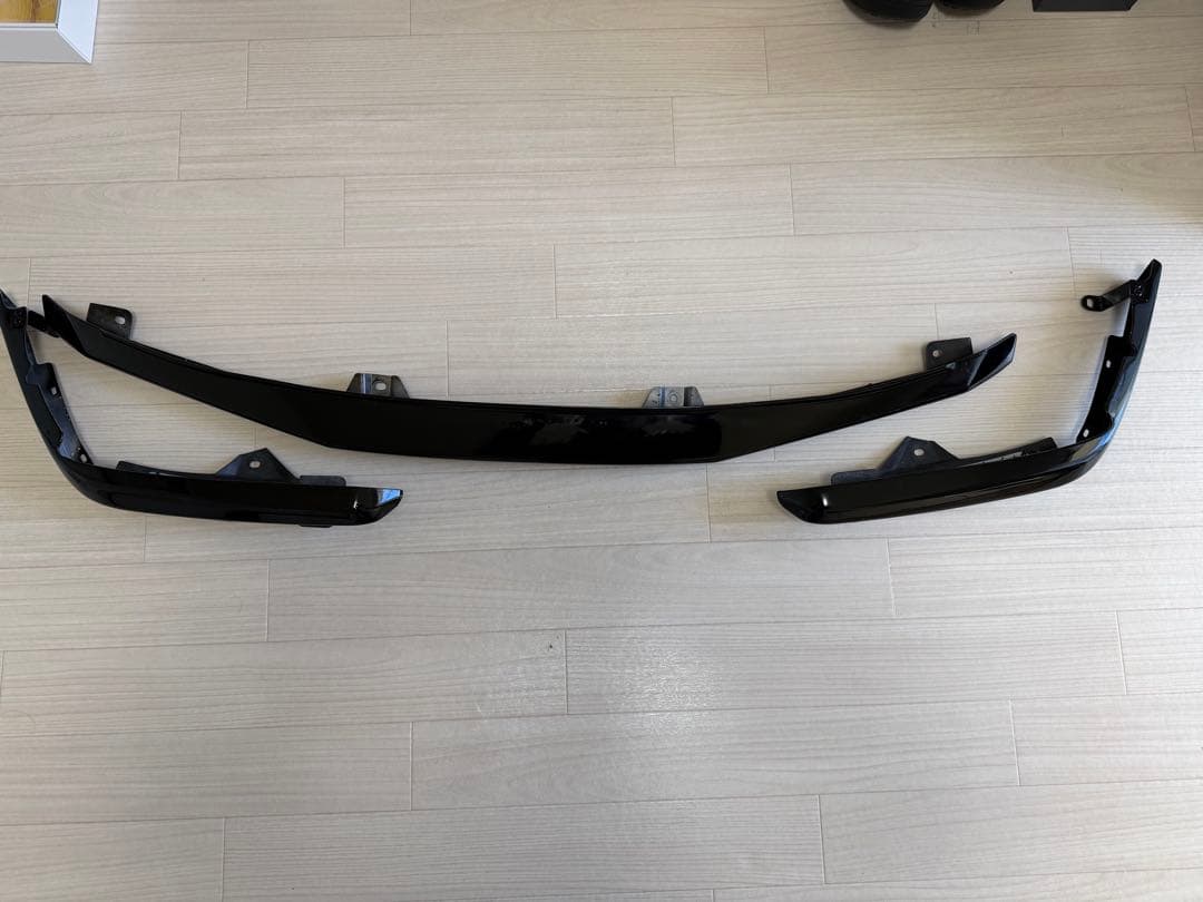 美品 220 クラウン RS TRD フロントスポイラー エアロ