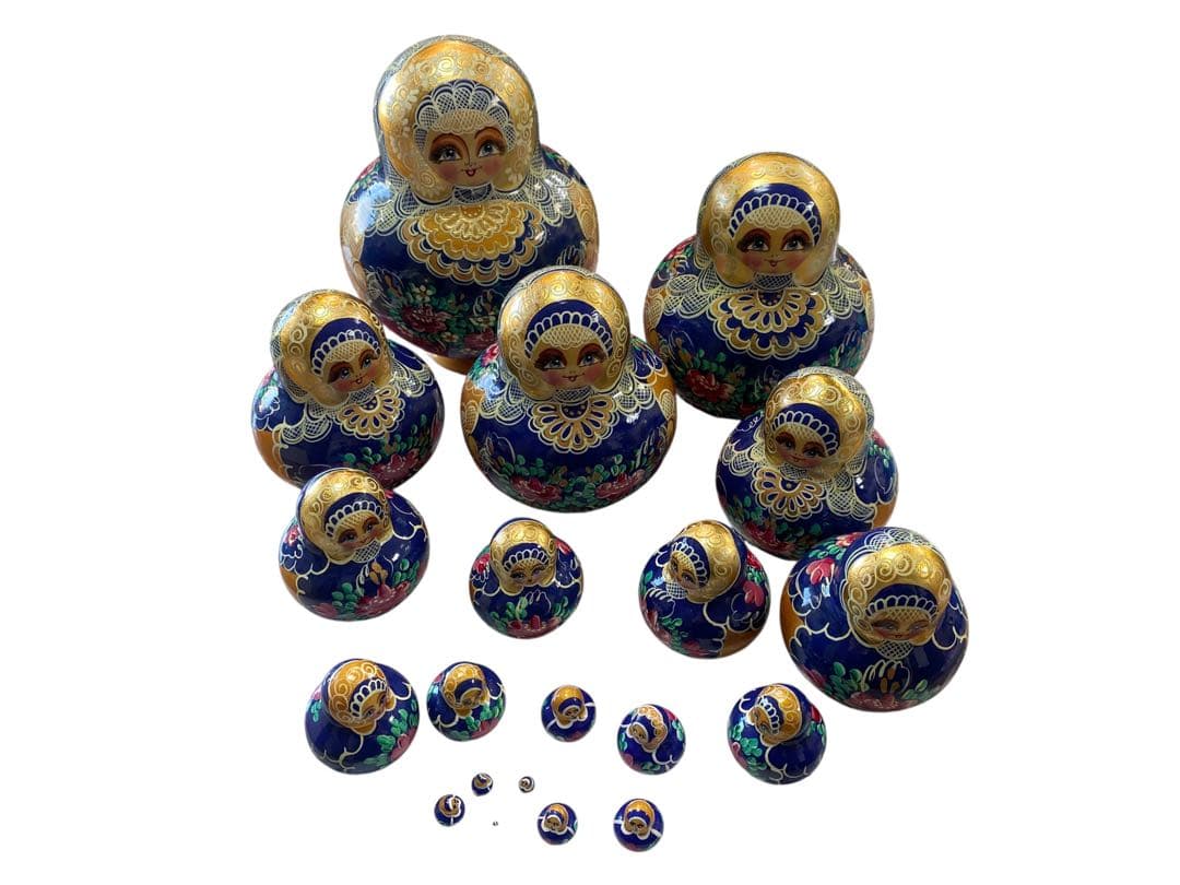 ヴィンテージ アーティスト　マトリョーシカ　20.体　現状