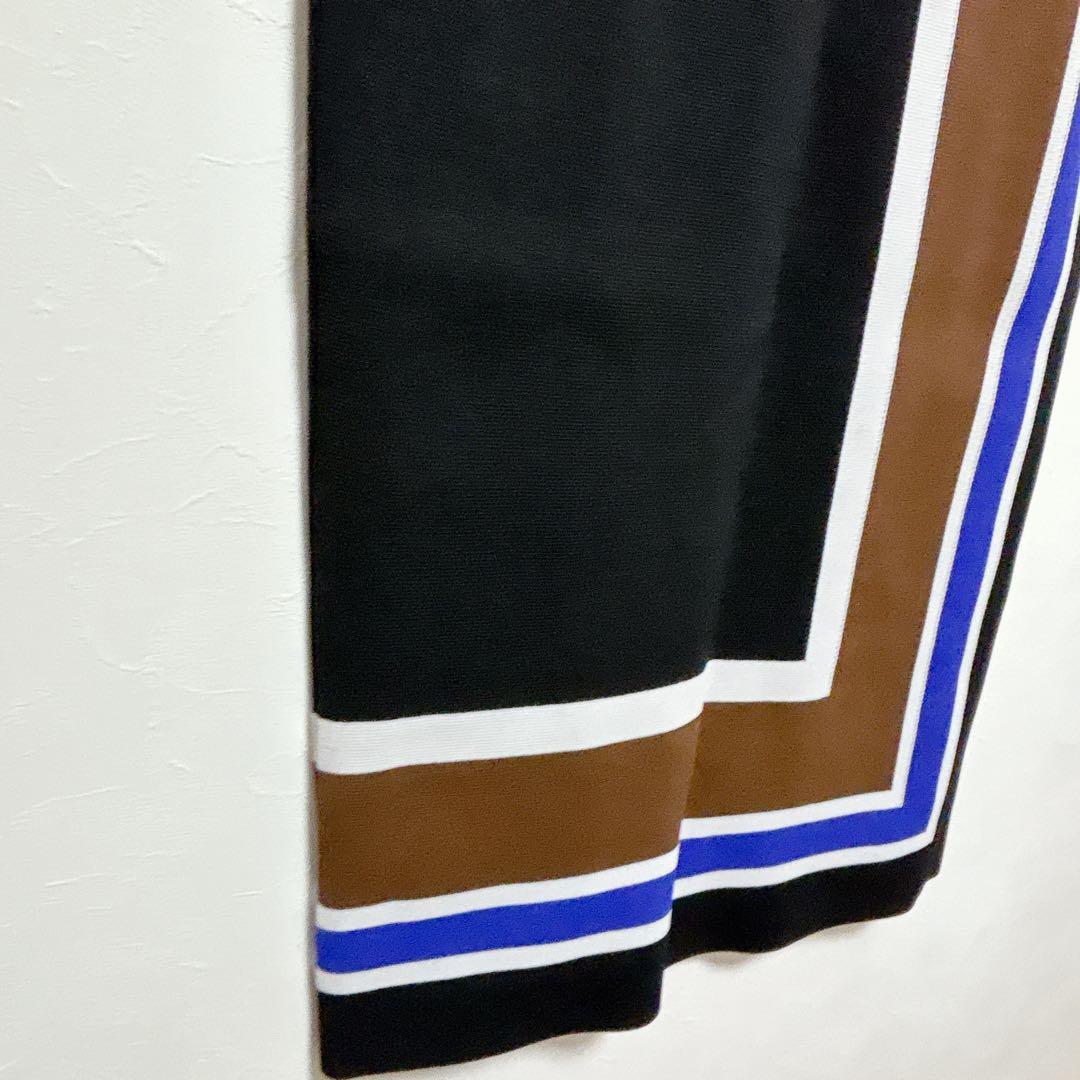 ✨美品✨アドーア ラインニットスカート 定価5万 Iライン モダン 上品