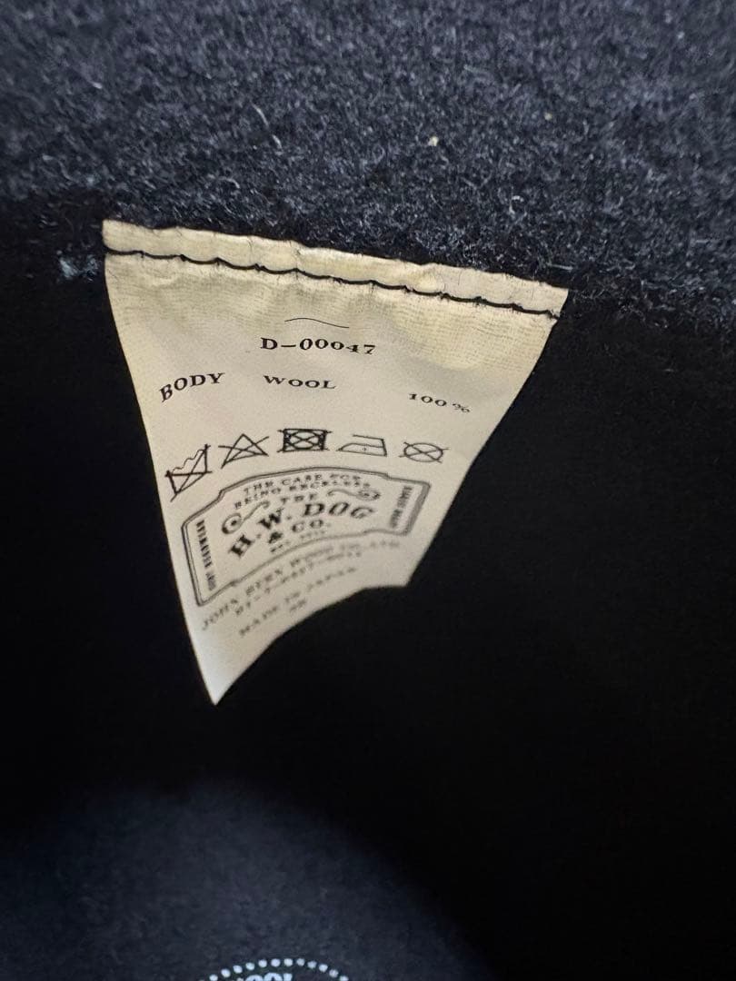 THE H.W.DOG&CO. トラベラーズハット