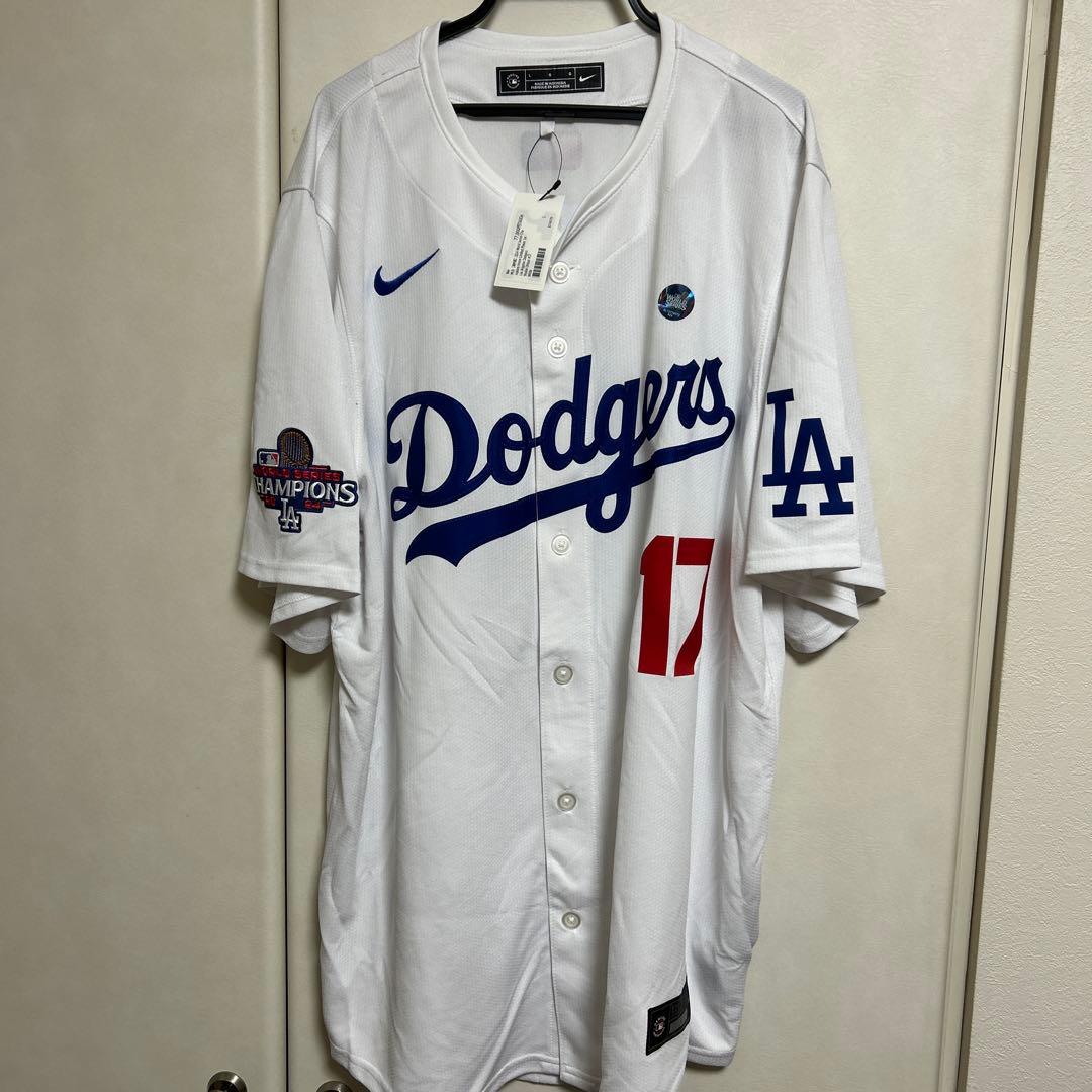 ドジャースリミテッドジャージ大谷翔平選手2024ワールドシリーズ優勝記念