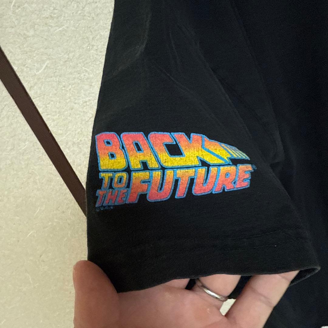 バック・トゥ・ザ・フューチャー Tシャツ XLサイズ ブラック