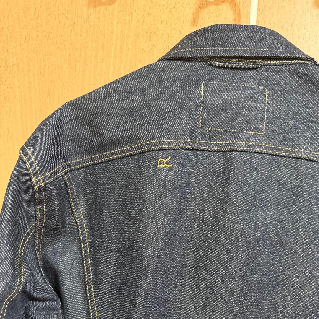 中*乃様 未使用 45r 秋色ライ麦デニムの908比古比女ジャン（再び）サイズ3